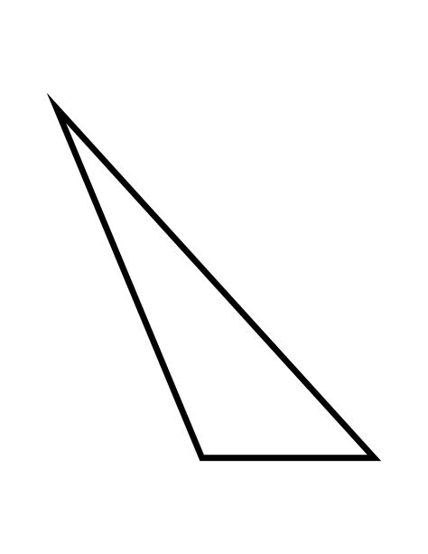 obtuse triangle clip art.